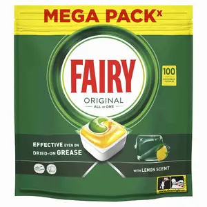 Капсулы для посудомоечной машины FAIRY Original, 100 шт. — моющие капсулы для ПММ