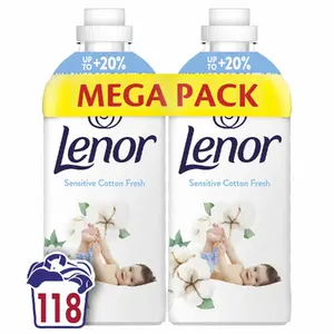 Кондиционер для белья LENOR Sensitive Cotton Fresh 2 x 1.239 л