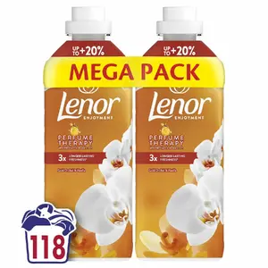Кондиционер для белья LENOR Gold Orchid & Vanilla, 2 x 1.239 мл (упаковка 2 шт.)
