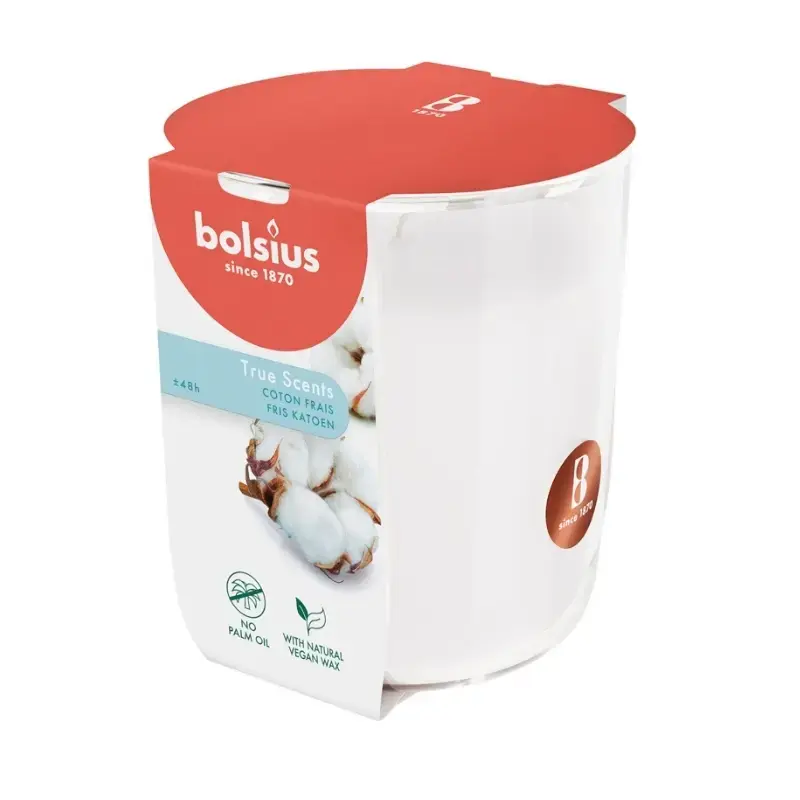 Svece stikla traukā bolsius 37940371 Ø97×85 mm Photo 2