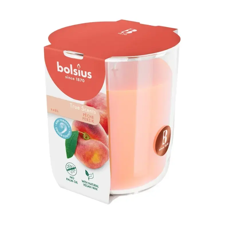 Glass scented candle bolsius True Scents Ø97×85 mm Photo 2
