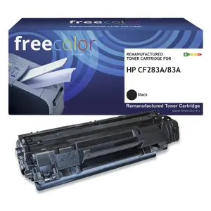 Тонер-картридж FREECOLOR K18014F7 совместимый с HP, черный, ресурс 3000 стр., 1 шт.