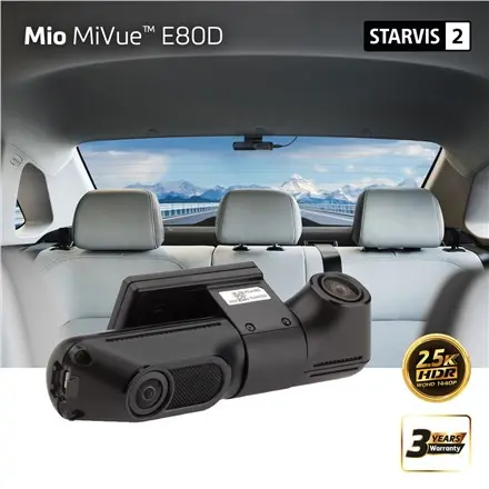 Autoreģistrators MIO MiVue E80D HDR ar