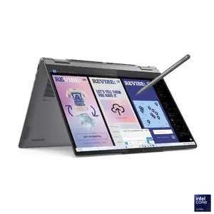 Lenovo Yoga 7 2-in-1 14ILL10 | Luna Grey | 14 " | OLED | Touchscreen | WUXGA | 1920 x 1200 pixels | Intel Core Ultra 7 | 256V | 16 GB | Soldered LPDDR5x | Solid-state drive capacity 512 GB | Intel Arc Graphics 140V | Windows 11 Home | 802.11be | Bluetooth version 5.4 | Keyboard language English | Keyboard backlit | Warranty 24 month(s) | Battery warranty 12 month(s)