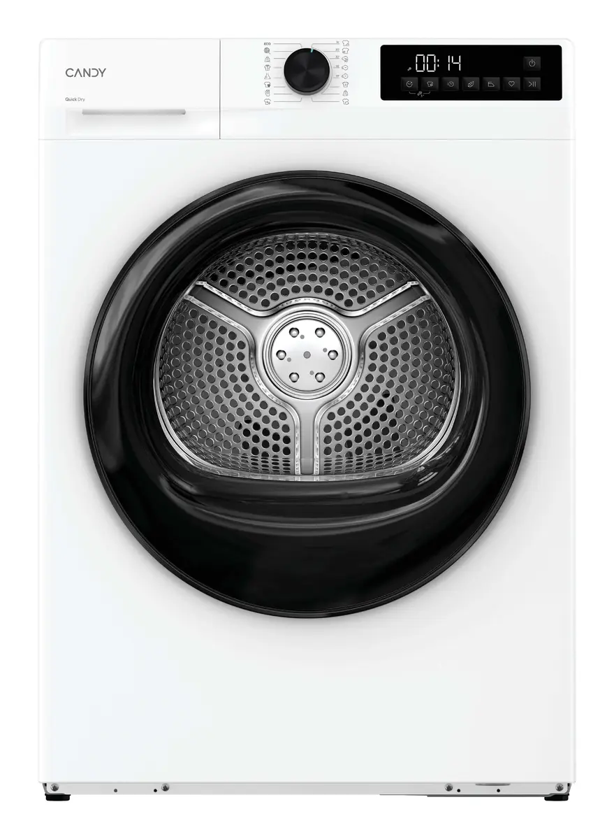 Brīvi stāvoša veļas žāvētājs ar siltumsūkni