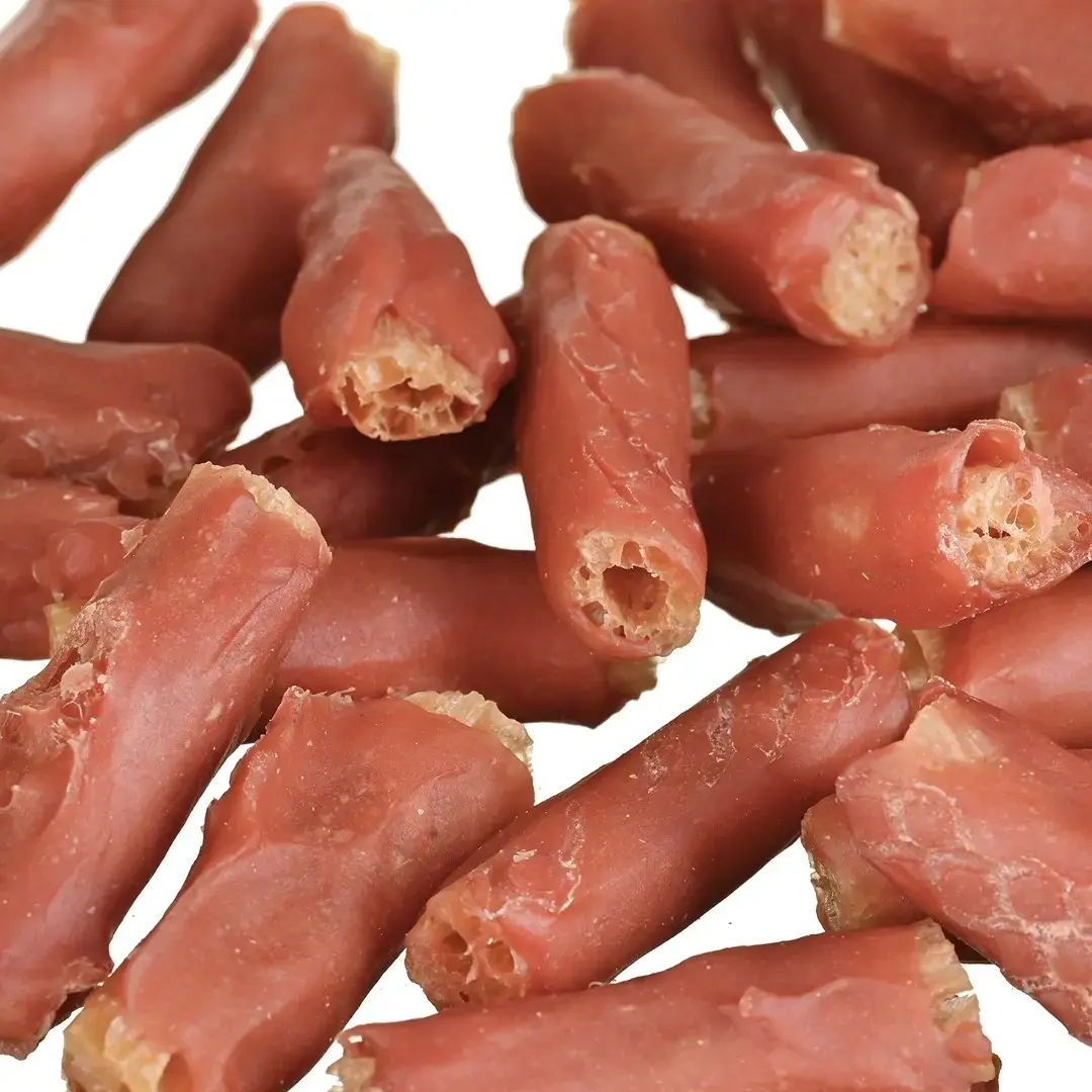 Suņu kārums PETITTO rīsu caurulītes ar trusi 500 g Photo 2