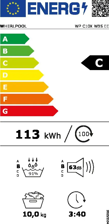 Whirlpool WP C10X WBS EE сушильная машина Photo 10