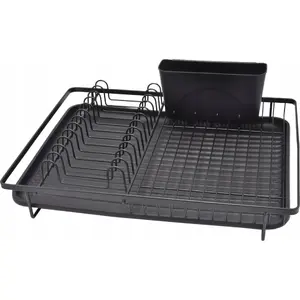 Dish Drainer Brunbeste BB-2309, stainless steel sink drainer 44 x 33 x 13.5 cm