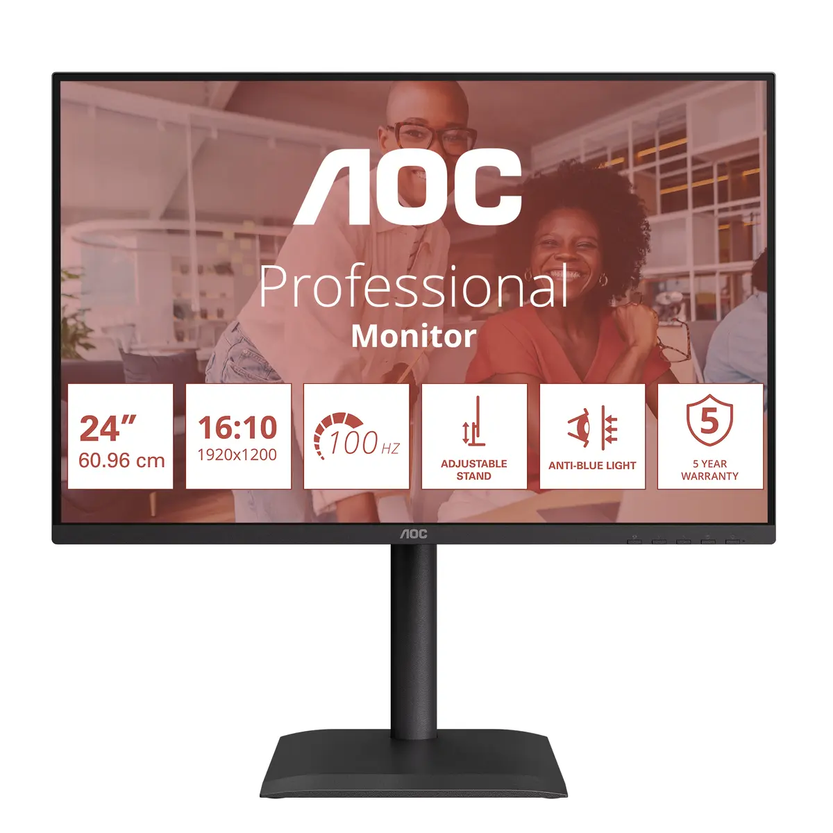 AOC E4 X24E4U datora monitors Photo 2