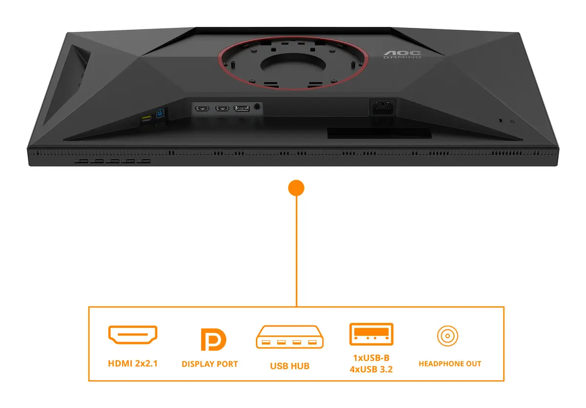 AOC G4 U27G4XM 27 collu 4K spēļu monitors Photo 4