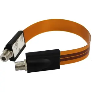 Logu caurlaide antenas savienotājs Opticum 7440 F-F — caurlaidējs F-tipam koaksiālam