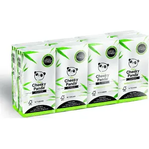 Pocket facial tissues Cheeky Panda CHP00035 — 8 packs, portable pocket tissues
