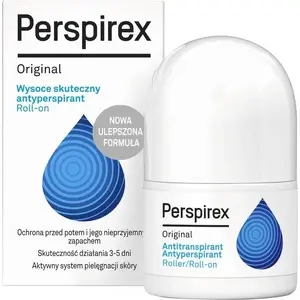 Roll-on antiperspirant Orkla Perspirex Original 20 ml — long‑lasting sweat protection