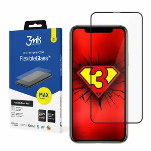 Защитное стекло 3MK FlexibleGlass Max для iPhone XS Max — 1 шт.