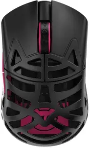 WLMouse Gaming Mouse Miao (MIAO-BLACK-O) — optical Omron switches, black