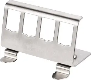 DIN rail adapter for 4x Keystone jacks ROLINE 21.13.1316