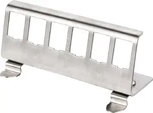 DIN-rail adapter for 6x Keystone jacks ROLINE 21.13.1317