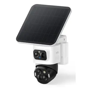 IP-камера видеонаблюдения Eufy SoloCam S4 Bullet 3840×2160 130° обзор 8x оптический зум для потолка/стены, для дома и улицы, беспроводная
