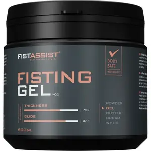 COBECO - FIST ASSIST Fisting želeja ūdens bāzes ekstra bieza 500 ml
