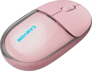 Wired/Wireless mouse CANYON OnClick 24 BT CNS-CMSW24P Transparent/Pink