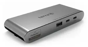 Terra 1480459 Laptop Docking Station Wired USB 3.2 Gen 2 Type-C Dual Display HDMI Ethernet LAN Universal