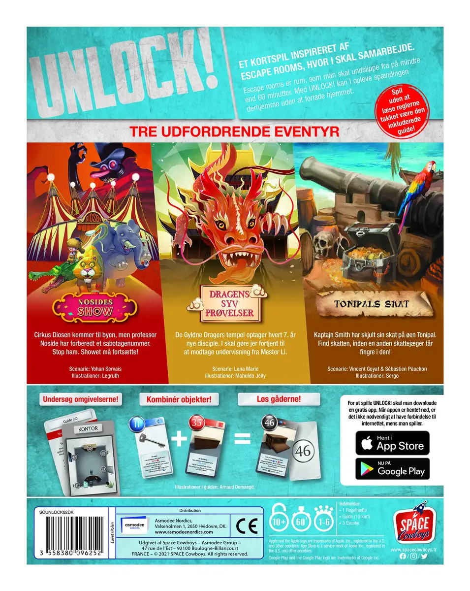 Настольная игра Asmodee Unlock! DK — 60 мин Photo 2