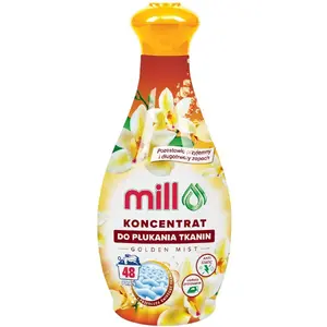 Концентрат для ополаскивания тканей Clovin MILL Golden Mist 1,3 л — 48 полосканий (концентрат)