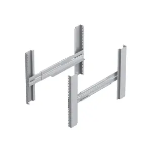 Stieņu montāžas komplekts CONCEPTRONIC RRK02, 2U, pelēks, 88×506.2×18.5 mm, 2 gab.
