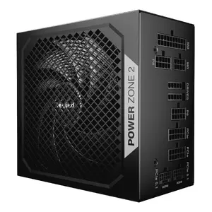 Barošanas bloks be quiet! POWER ZONE 2 1200 W ATX 20+4 pin, 80 PLUS Platinum, 140 mm ventilators, melns
