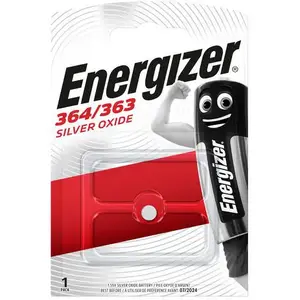 Button cell battery Energizer Silver Oxide 364/363 1.55V – replacement for watches and small electronics