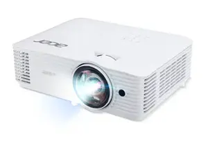 Acer S1287n DLP Projector with XGA 1024x768 Resolution 4000 ANSI Lumens Short-Throw 3D Presentation White