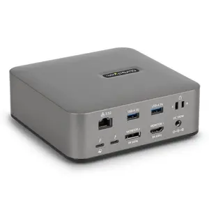 StarTech.com Thunderbolt 5 Universal Docking Station with 120Gbps Bandwidth Boost, 140W Power Delivery, 2.5G LAN, and Multi-Display Support up to 8K 60Hz