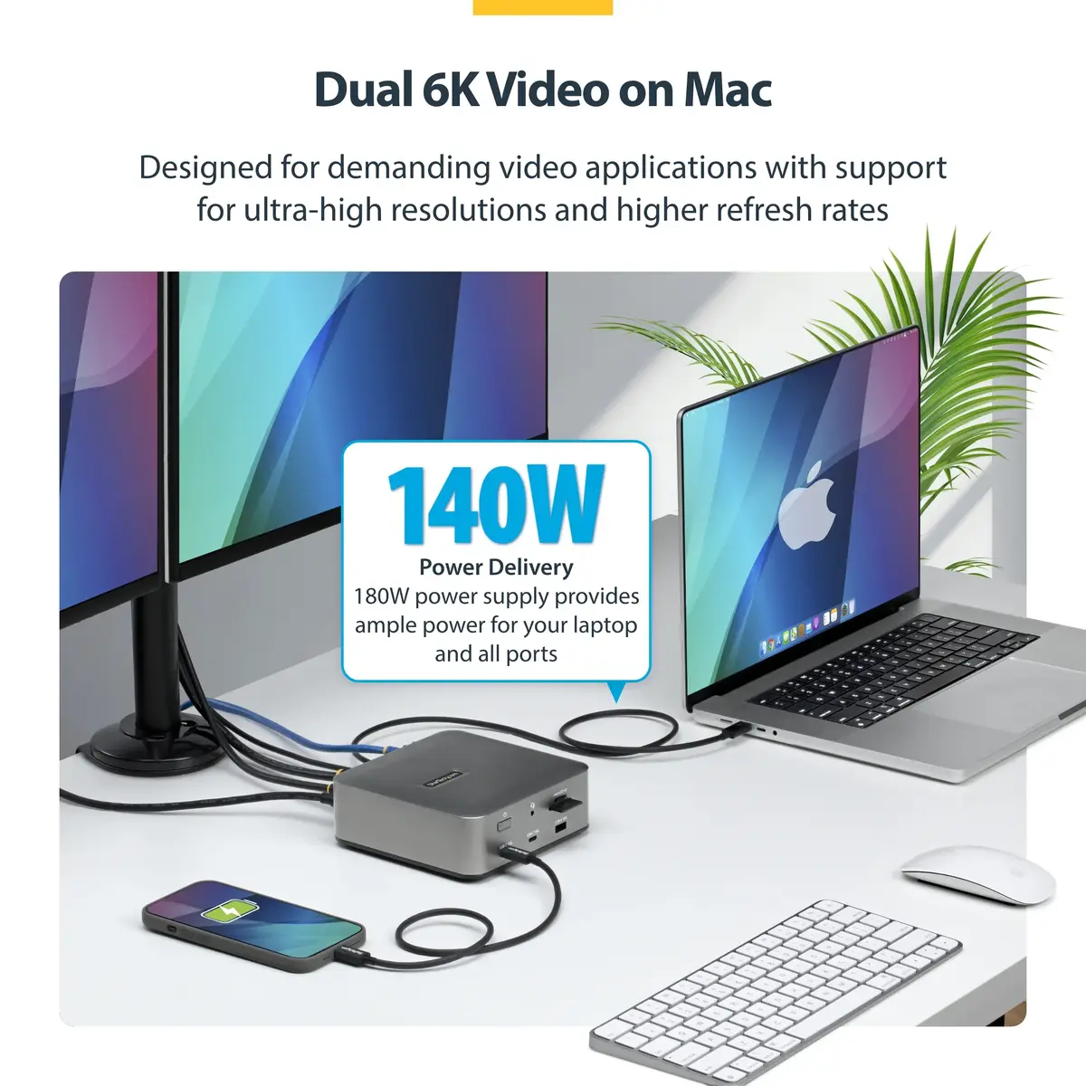 StarTech Thunderbolt 5 Universal Docking Station Photo 5