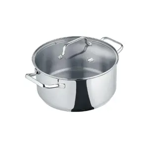 Berndes nerūsējošā tērauda katls D24 cm ar vāku, piemērots indukcijai