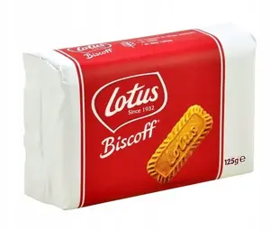 Cookie pack Lotus Biscoff 125 g, caramelized speculoos biscuits