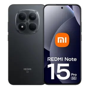 Смартфон Xiaomi Redmi Note 15 Pro 5G — MediaTek Dimensity 7400 Ultra, 8 ГБ RAM, 512 ГБ, 6.83" FHD+, 200 МП, 6580 мА·ч, Dual SIM, чёрный