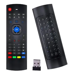 Умный пульт Riff RF-MX3 Air Fly Mouse 2.4G с интегрированной клавиатурой, беспроводной USB-приемник