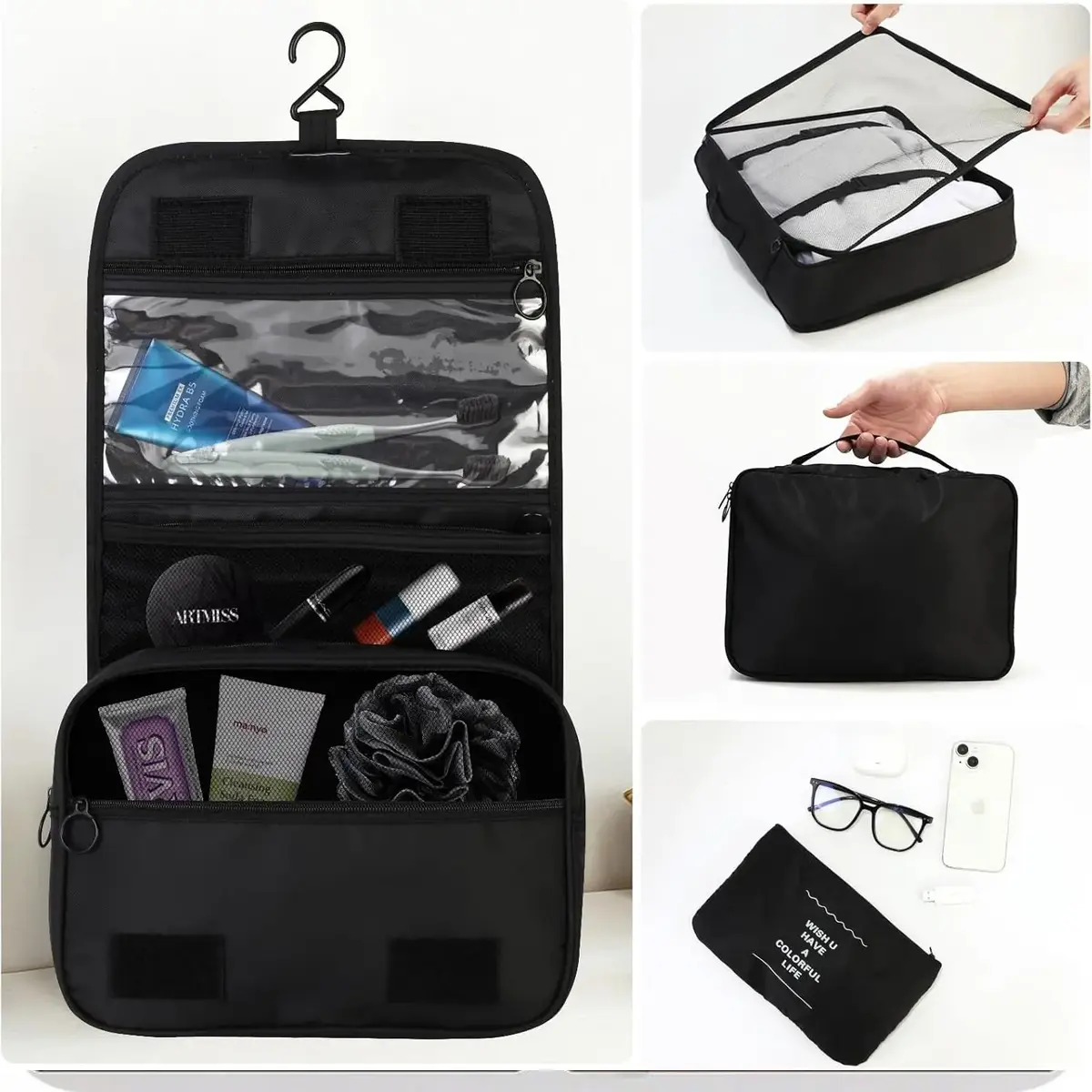 Riff RF-TRAVELSET-9 suitcase organizer set Photo 5