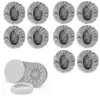 Riff RF-REP-ROUND-10 round microfiber cloths, 10 pcs Photo 2
