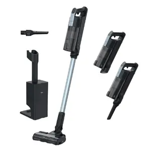 Вертикальный пылесос Hoover HF350HP 011 — аккумуляторный 22.2 В, 400 Вт, без мешка, HEPA, циклонический, 3 л, чёрный