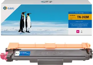 Toner cartridge compatible with Brother TN-243M, brand g g, magenta