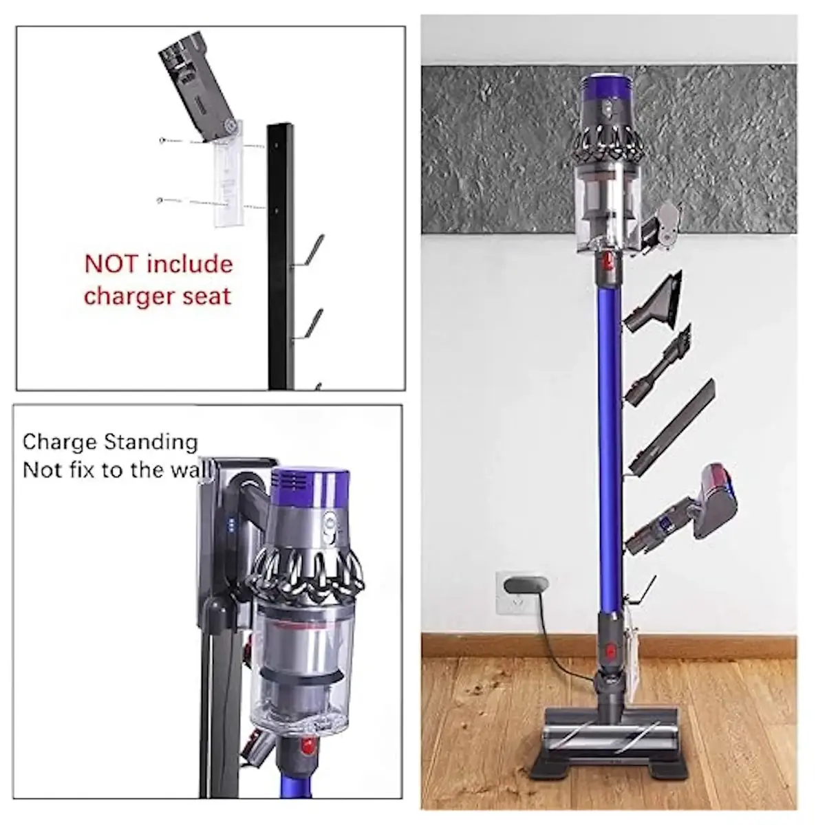 Metāla turētājs ReFresh priekš Dyson V6–V15 Photo 3