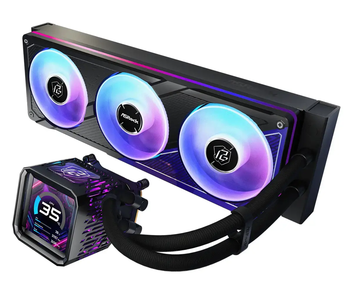ASRock Phantom Gaming 360 LCD šķidrā dzesēšana Photo 2