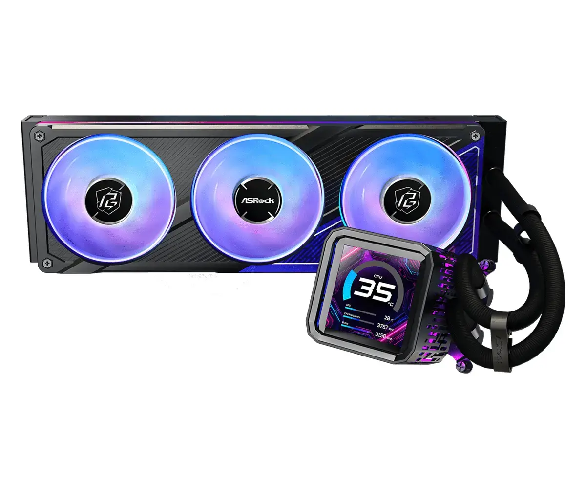 ASRock Phantom Gaming 360 LCD šķidrā dzesēšana Photo 3