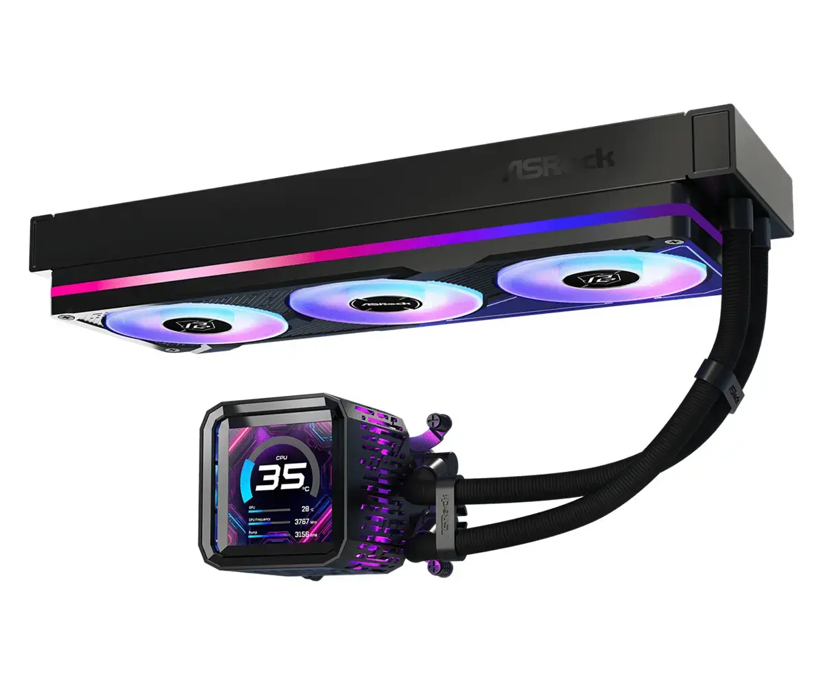 ASRock Phantom Gaming 360 LCD šķidrā dzesēšana Photo 4