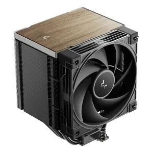 Air cooler DeepCool AK500 G2, 120 mm fan, max air pressure 3.33 mmH2O, 117×129×159 mm, black