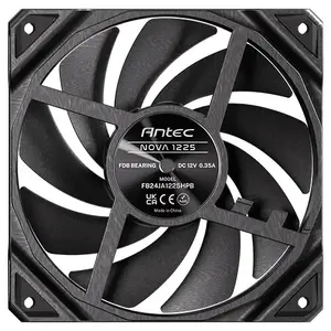 Computer case fan ANT eC ANTEC Nova 120 mm Black, 3-speed, Fluid Dynamic Bearing (3 pcs)