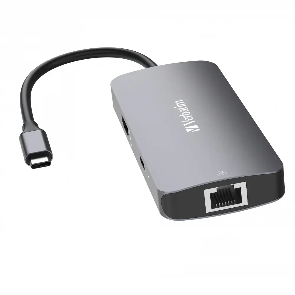 USB‑C хаб VERBATIM CMH‑05 — HDMI, Gigabit Ethernet, USB 3.2 Photo 2