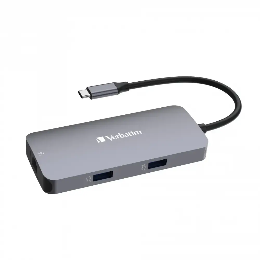 USB‑C хаб VERBATIM CMH‑05 — HDMI, Gigabit Ethernet, USB 3.2 Photo 4