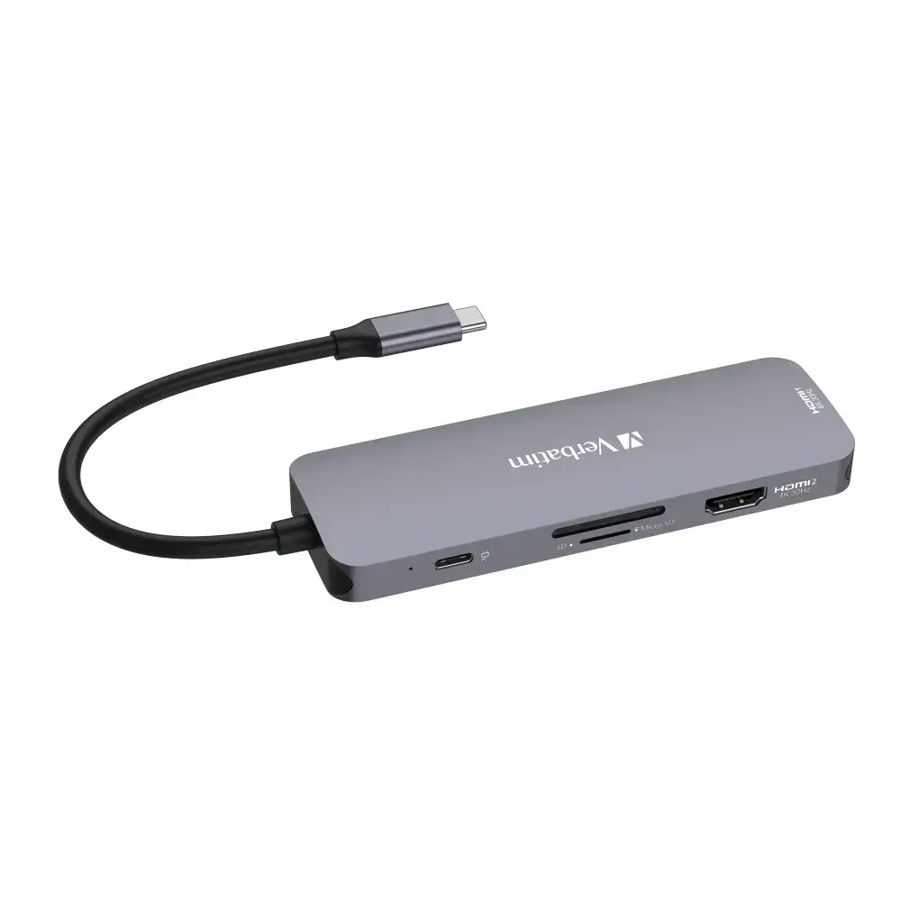 USB Type-C hubs VERBATIM CMH-08 Photo 4